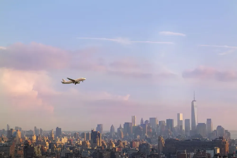  vols directs de New York