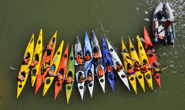 Descente du Guadalquivir en kayak