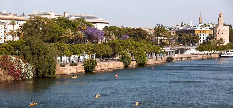 Descente du Guadalquivir en kayak