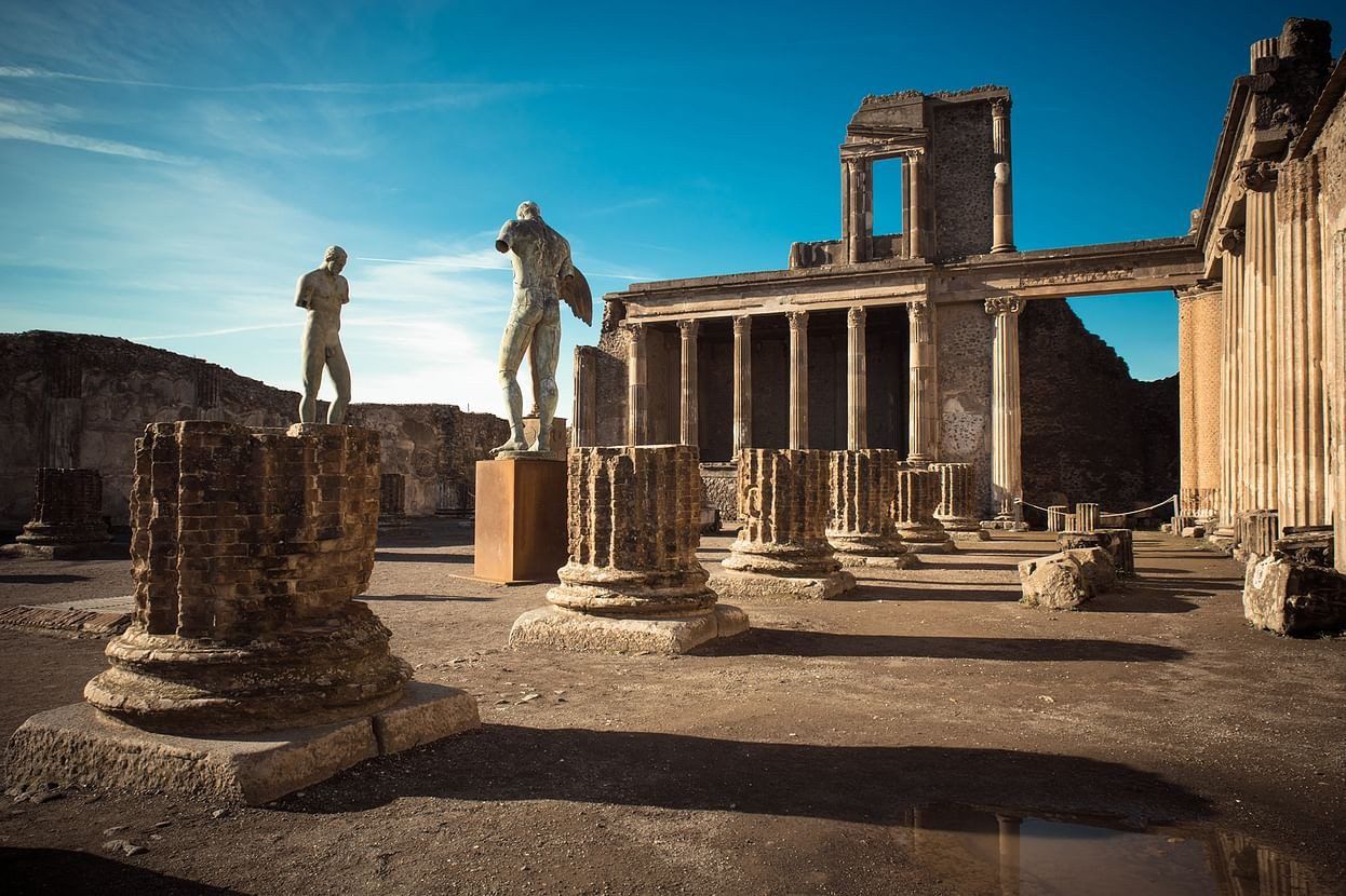 Chasse au trésor à Pompei