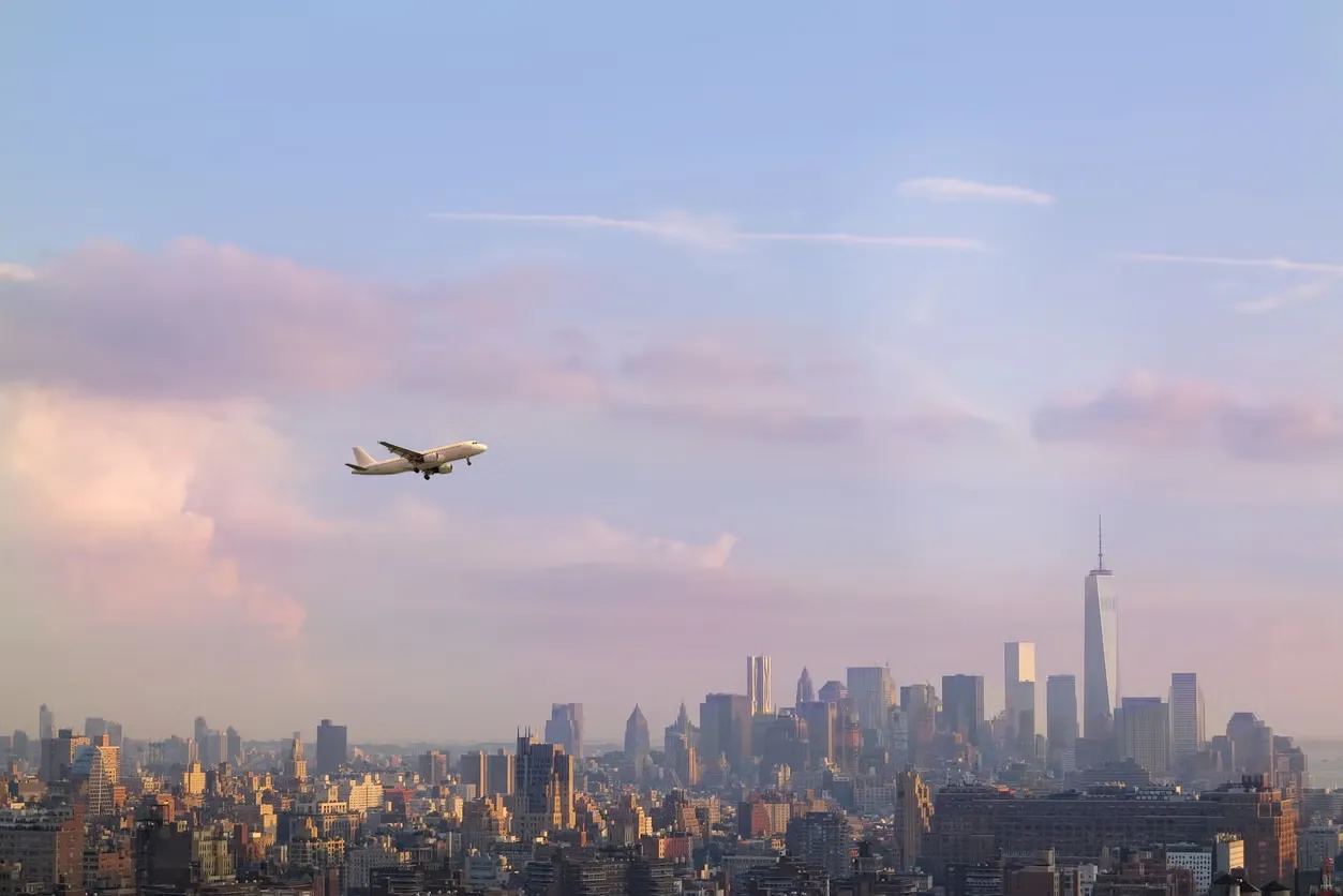  vols directs de New York