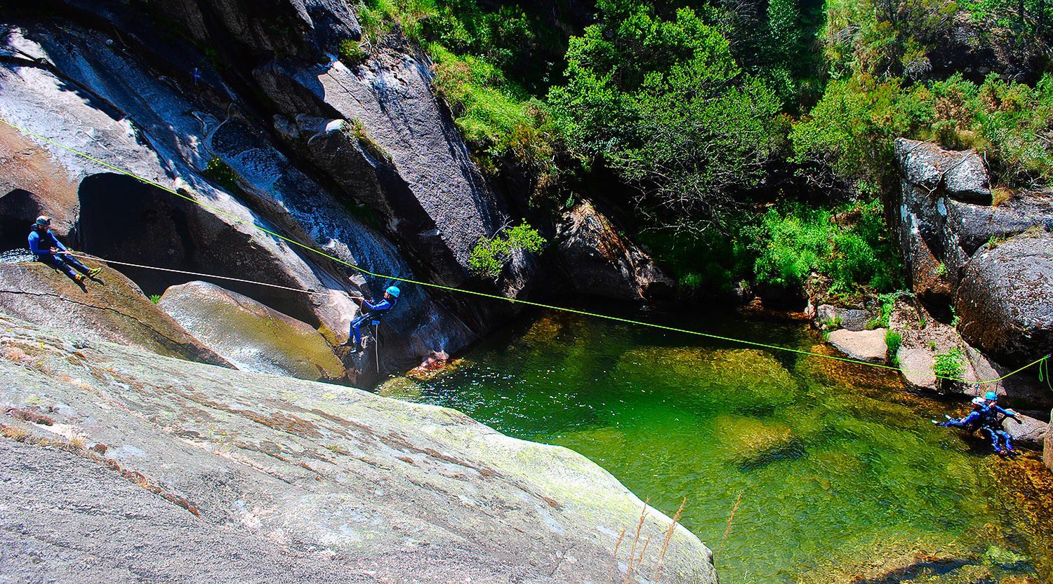 Canyoning au parc national de Peneda-Gerês