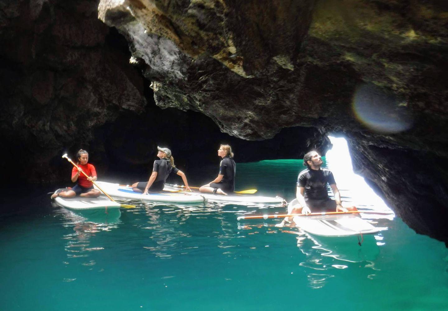 Découverte des grottes enchantées en paddle