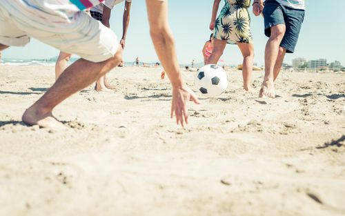 Beach games