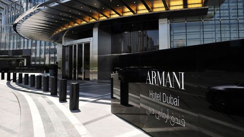 Armani Hotel Dubai — vue panoramique Downtown Dubai depuis le Burj Khalifa