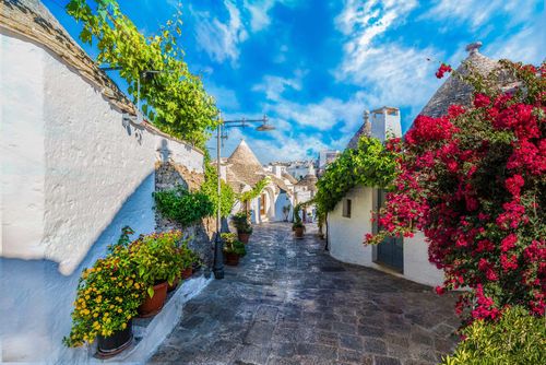 Découverte d'Alberobello à vélo