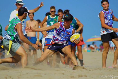 Beach rugby au Pays Basque