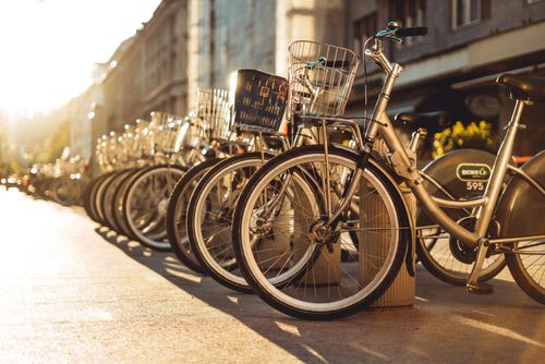 Découverte de la ville à vélo