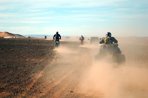 Quad dans le Désert d'Agafay