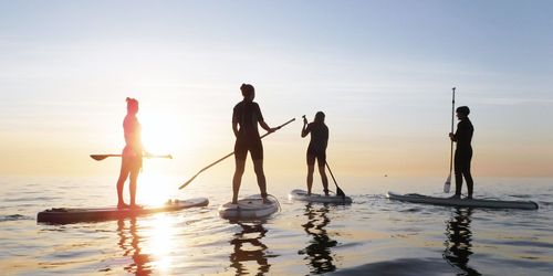Stand-up paddle sur la côte de Syracuse